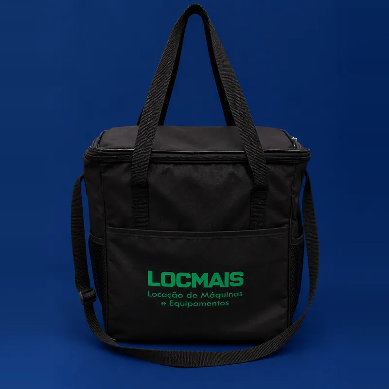 Bolsa térmica preta Locmais