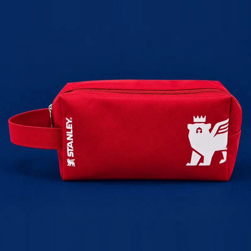 Necessaire vermelha Stanley com alça de mão
